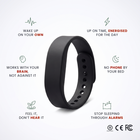 100% Wake-Up Alarm - Quake Band