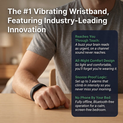 100% Wake-Up Alarm - Quake Band