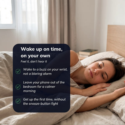 100% Wake-Up Alarm - Quake Band